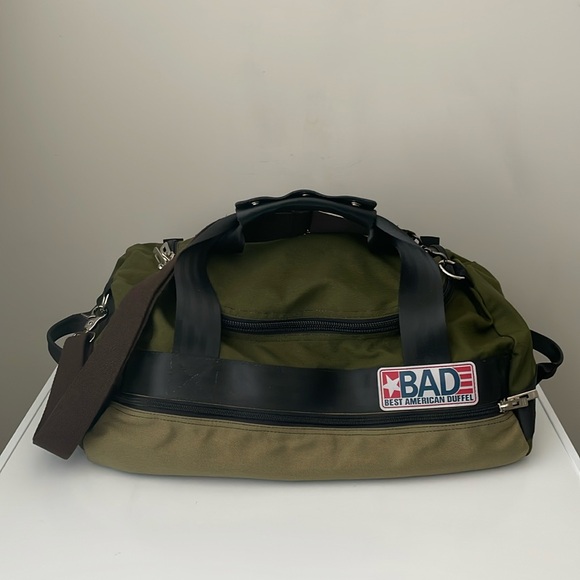 BAD Duffel Bag Best American Duffel Gym Tote Overnight USA - Picture 1 of 13